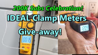 IDEAL 61757 RMS + Temperature Clamp  Meters Giveaway