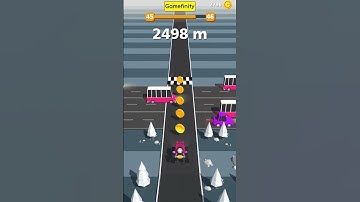Traffic Run! - Level 45 & Gameplay Walkthrough (iOS & Android) #shorts