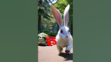 Rabbit Verses Turtle Race 😱 #ai #rabbit #turtle #vs #race