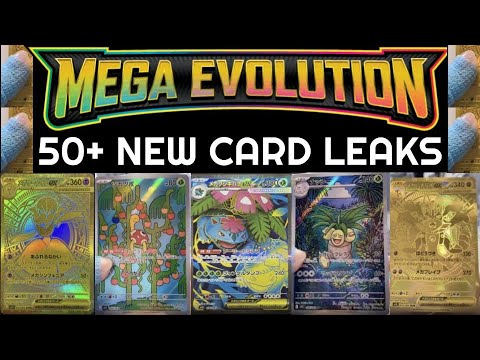MEGA EVOLUTIONS 50+ CARDS LEAK - MEGA BRAVE - MEGA SYMPHONIA - JAPANESE