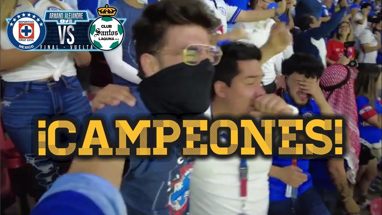 ¡¡¡CAMPEONES!!! 🏆 Silbatazo final y festejo del título desde el Estadio Azteca 💙⚽