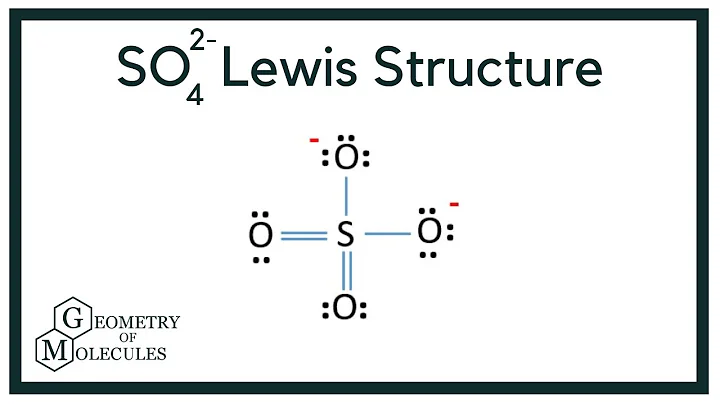 SO42- Lewis Structure ( Sulphate ion )