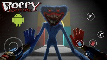 Nightmare Huggy! Poppy Blue Monster Playtime Secrets Mobile Fanmade Gameplay Android Walkthrough 