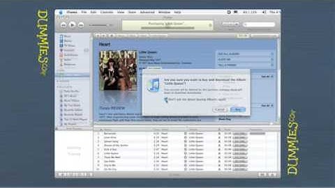 How to Buy and Download Content from iTunes For Dummies