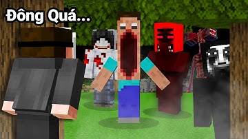 Tôi đi tìm TẤT CẢ QUÁI VẬT KINH DỊ trong Minecraft