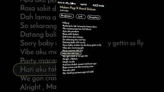 lirik lagu malam pagi x hamil duluan #lirik