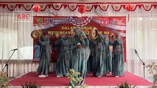 MT AL AKHYAR RW 016 WANITA \u0026 SALAMIM BAID FESTIVAL QASIDAH REBANA DESA WANAJAYA CIBITUNG BEKASI