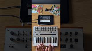 Spider-Man Theme Played by Korg Monologue #synth #ambient #shorts  #calm