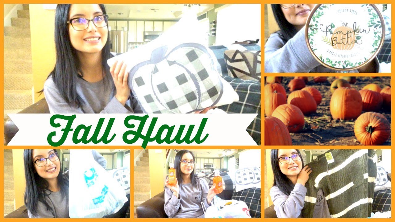 COLLECTIVE FALL HAUL | Pumpkin Scented Candles & Cozy Sweaters
