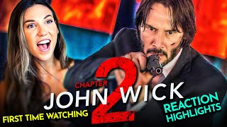 JOHN WICK CHAPTER TWO (2017) Movie Reaction w/Coby FIRST TIME WATCHING