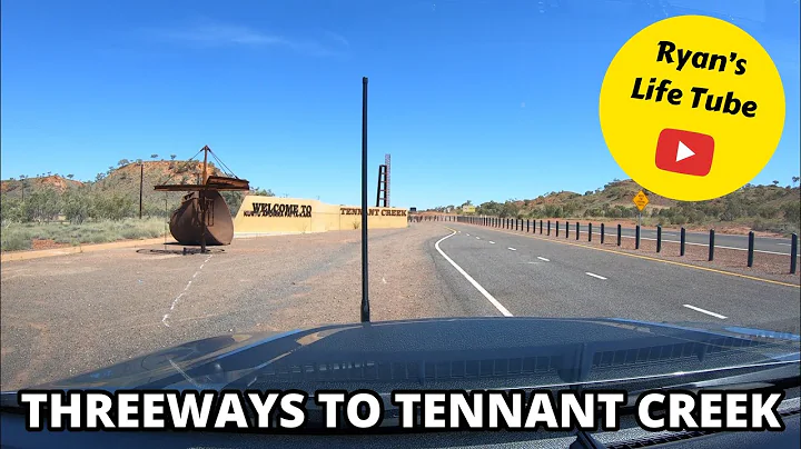 Central Australia | Day #1 Video #4 | Drive from Threeways to Tennant Creek | Timelapse & PHOTO STOP