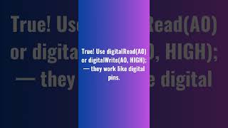 Analog Pins as Digital I/O? #arduino #arduinoprogramming #arduinosoftware #arduinotinkercad