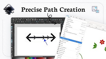 How to draw a line in inkscape (Bezier Segments)