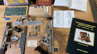 Inventorying the Stanley No45 combination plane w/ a brief overview of the parts