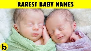 20 Baby Names For Girls & Boys That Are Very Unique