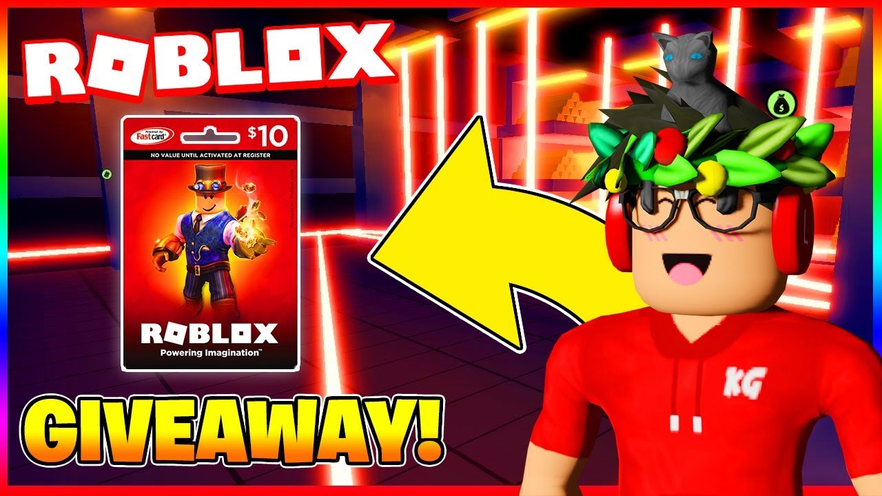 🔴 ROBLOX JAILBREAK! ROBUX GIFT CARD GIVEAWAY! Roblox