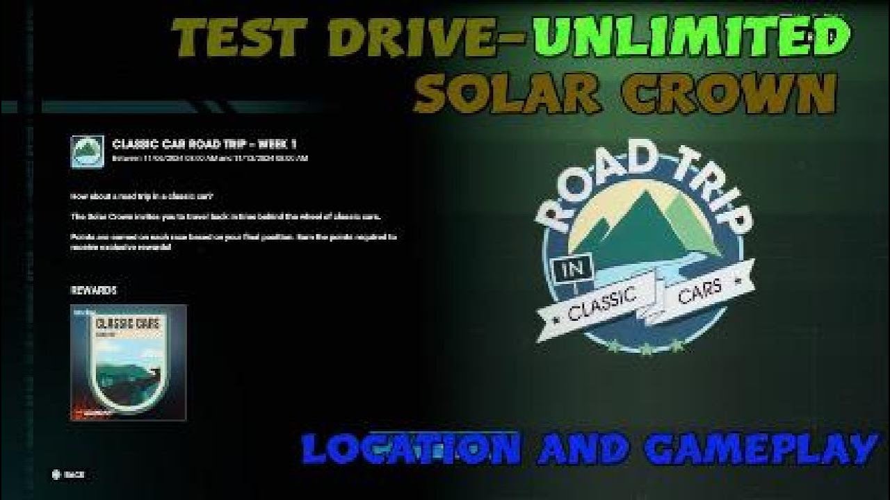 test-drive-unlimited-solar-crown-classic-car-road-trip-event-youtube