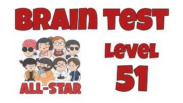 Brain Test All-Star: IQ Boost Level 51 Solution
