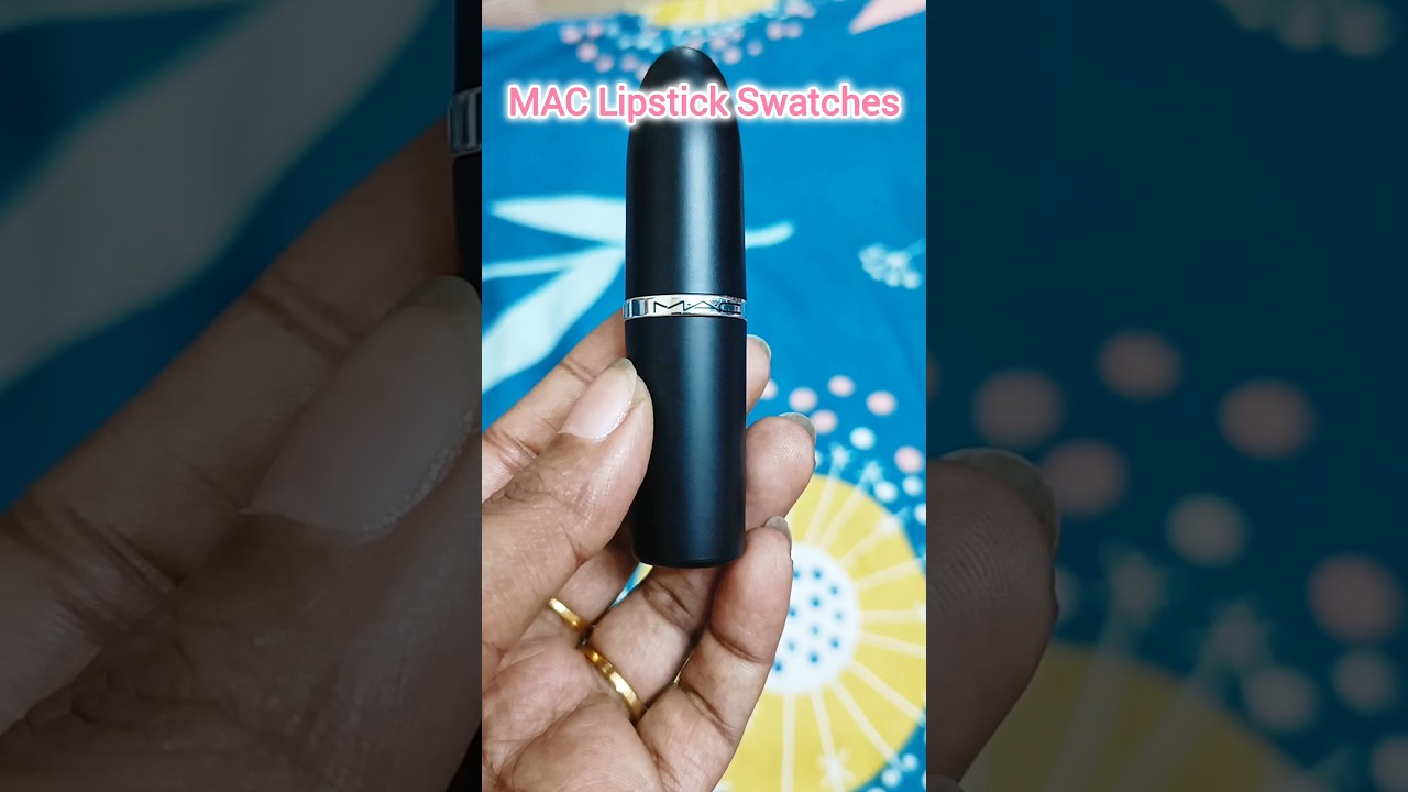 M.A.C Lipstick💄💫 D for Danger and Diva Swatches 