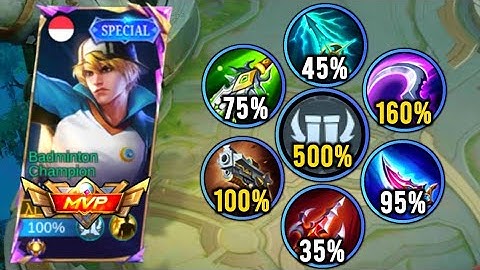NEW META‼️CLINT 100% BEST DAMAGE BUILD AND EMBLEM!💀clint best build 2025) - MUST TRY! | MLBB