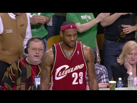 Lebron James 45 Pts vs celtics ECSF 2008 GAME 7 HD