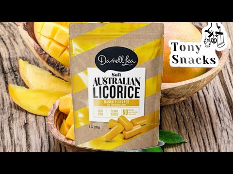 Darrell Lea’s Mango Flavored Soft Australian Licorice