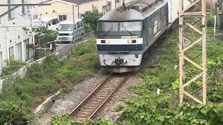 1094レ鹿島貨物EF210桃太郎171号機新金貨物線高砂小橋付近通過