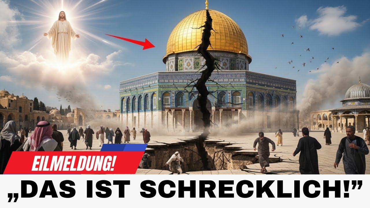DRINGEND: Der Ölberg spaltet sich! Ist das das Zeichen für Jesu Wiederkunft?