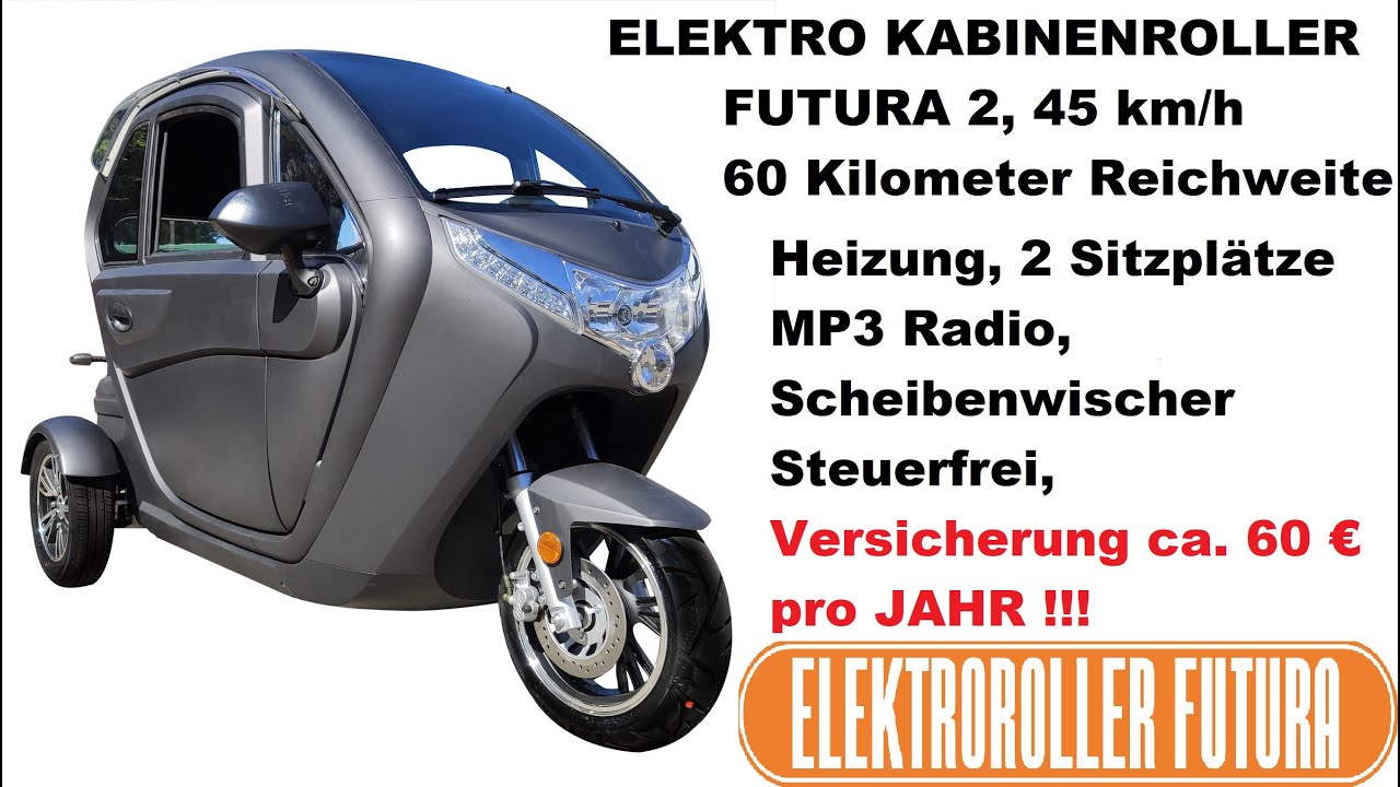 elektro-kabinenroller-futura - Elektroroller Futura