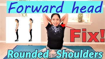 Follow Along Exercises For Forward Head And Rounded Shoulders Posture At Work Or Home