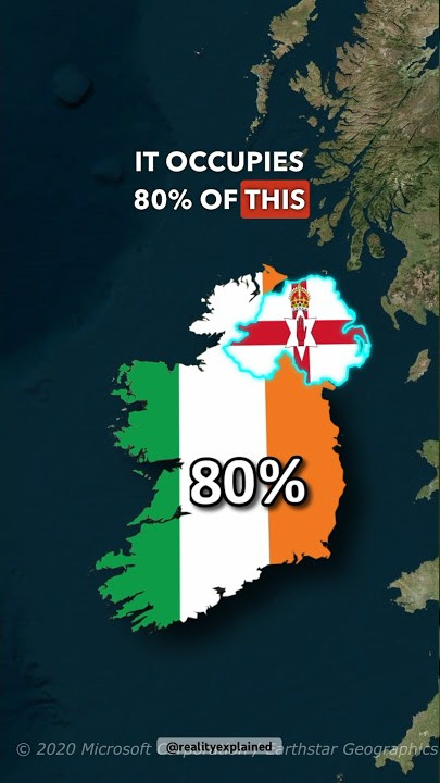 Did You Know That Ireland...🤔🇮🇪 #shorts #geography #maps #ireland #countries