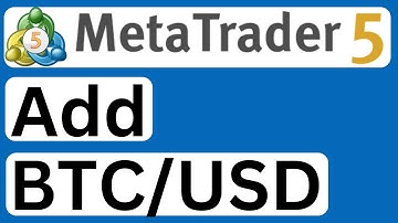 How to Add Bitcoin (BTC/USD) to MetaTrader 5 - Easy to Follow