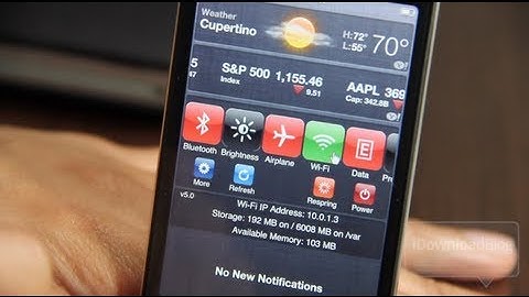 SBSettings beta for iOS 5 - New Features Exposed!