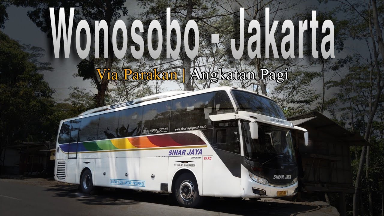 Part 1 | Wonosobo - Jakarta via Parakan Bis Sinar Jaya