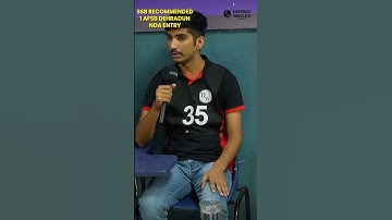 Meet Yash Sharma Recommended From 1 AFSB Dehradun | SSB Chayan | NDA Preparation #Shorts #PW #DW