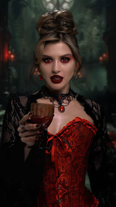 Becoming a Vampire: Eternal Life or Your Soul? 🦇🩸 #halloween #vampire #halloweenmakeuplook #makeup