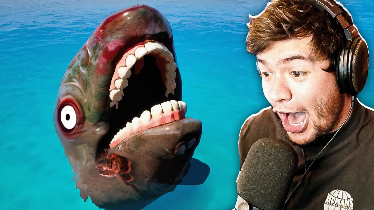 SIMULADOR de PESCA (hay algo raro) 😱