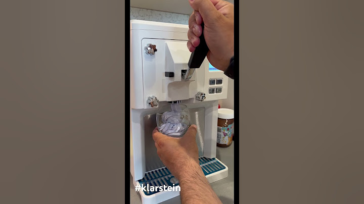 Klarstein Sundae Soft Ice cream machine.