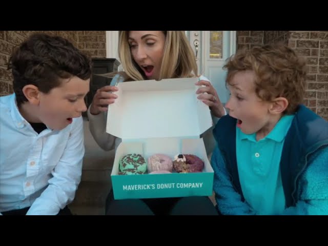 Creative Display - Maverick's Donut Company