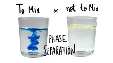 A quick intro to Phase Separation