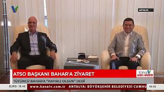 Atso Başkani Bahara Zi̇yaret