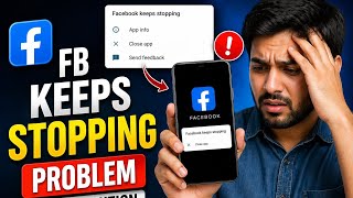 facebook auto close problem | facebook keeps stopping problem 2026 | facebook crashing problem