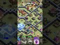 TH 12 TO TH 13 DRAGON &amp; BALLOON ATTACK #youtubeshorts #coc #th13attack #supercell