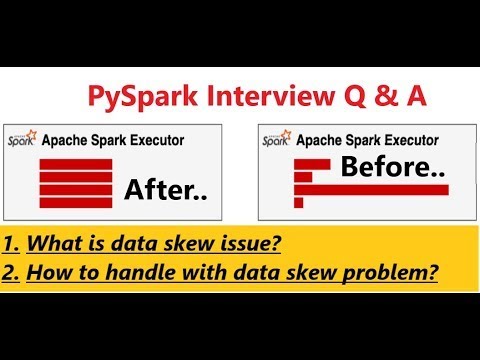 what is data skew in pyspark   pyspark interview questions & answers   databricks interview Q & A
