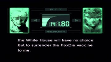 Biggest Plot Twist in Gaming (MGS1)