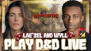 Wyll and Lae'zel play D&D Live | Baldurs Gate 3 cast join Hearthfire Tales Live at Dublin Comic Con