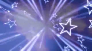 Burning Stars Blue Motion Background screenshot 4