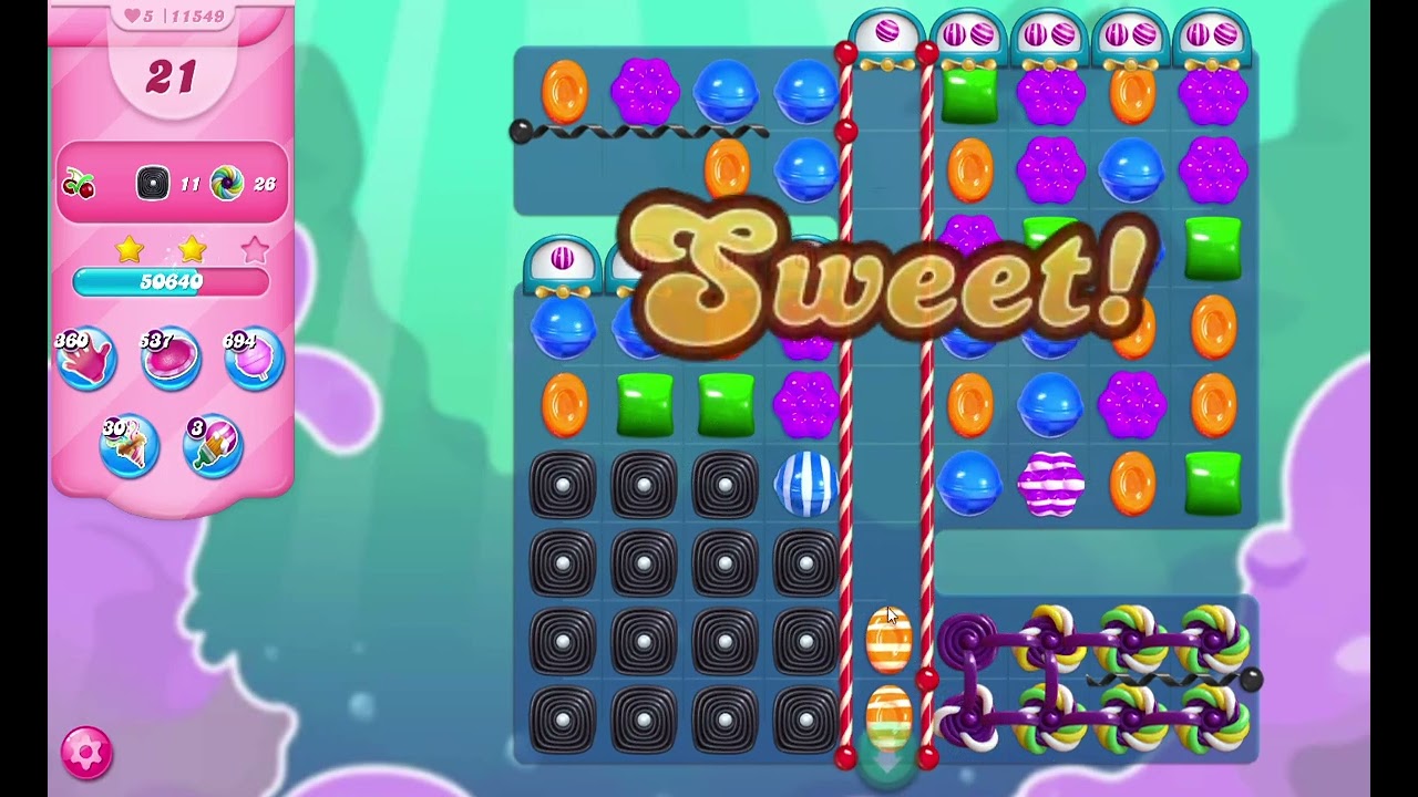 Candy Crush Saga Level 11549