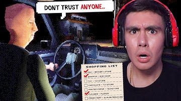 IM BUYING GROCERIES AT NIGHT BUT EVERYONE IN THIS TOWN IS ACTING REAL SUS | The Shopping List