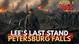 April 2, 1865, Five Forks Union Cavalry Shatters Lees Right Flank, Petersburg Evacuation Starts